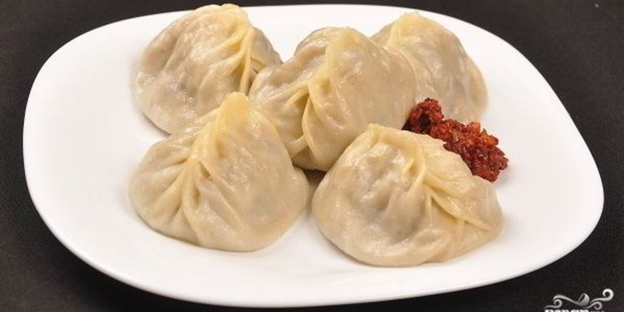 Рецепт мантов с мясом