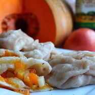 Рецепт Мантов с тыквой и картошкой