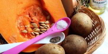 манты с тыквой и картошкой