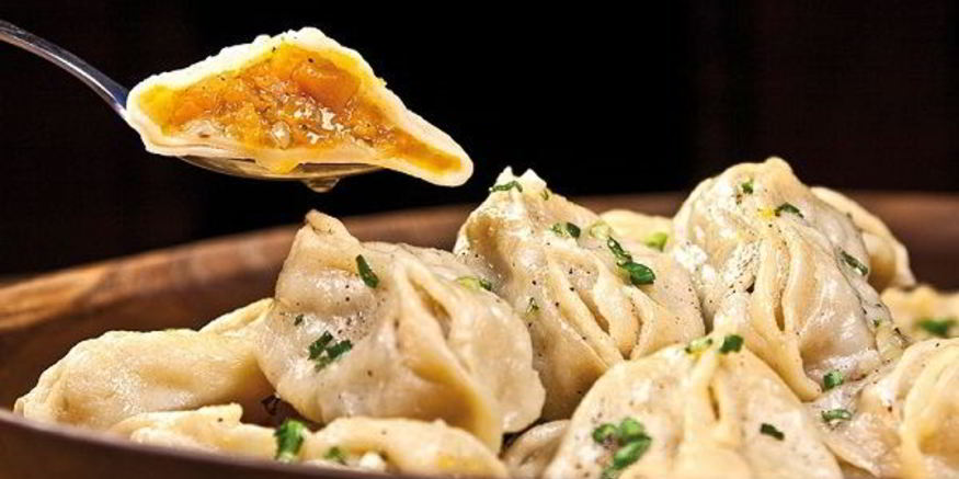 Рецепт мантов с тыквой постные