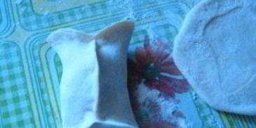 манты с тыквой постные