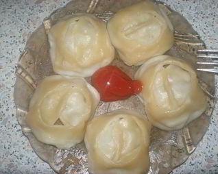 Манты с тыквой