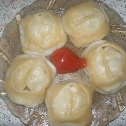 Манты с тыквой