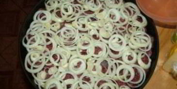 баранина по-французски