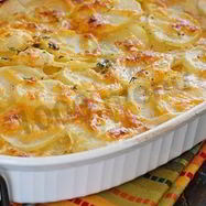 Рецепт Картошки по-французски с сыром в духовке