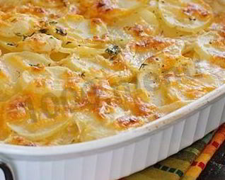 Картошка по-французски с сыром в духовке