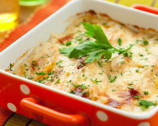 Куриное филе с грибами по-французски