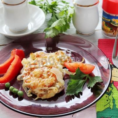 Мясо по-французски без картошки в духовке