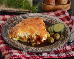 Мясо по-французски из индейки