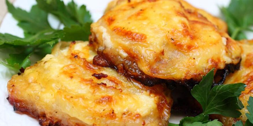 Рецепт мяса по-французски с грибами