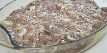 мясо по-французски с картофелем