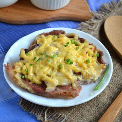 Мясо по-французски со свининой