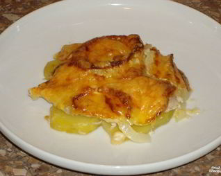 Свинина по-французски с картофелем