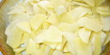 свинина по-французски с картофелем