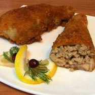 Рецепт Фаршированного окорока куриного