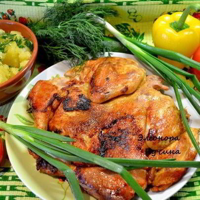 Готовим цыпленка табака