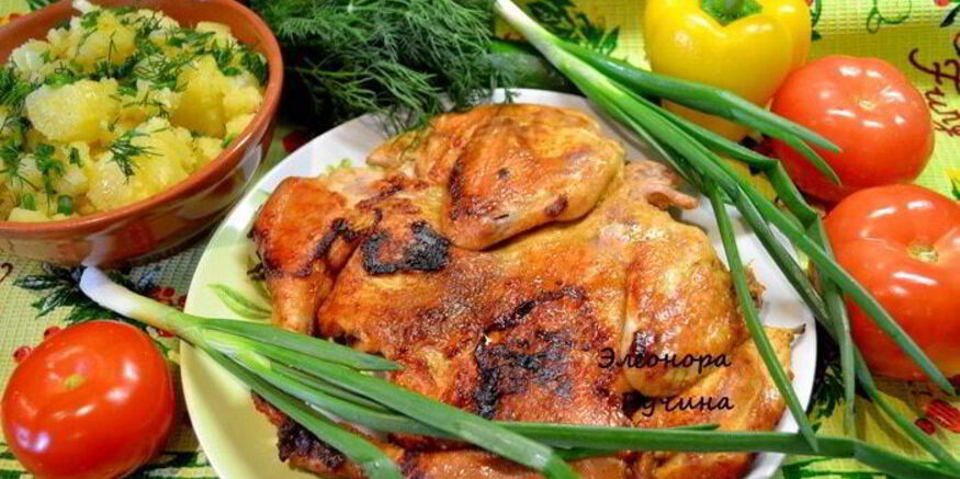 Рецепт готовима цыпленка табака