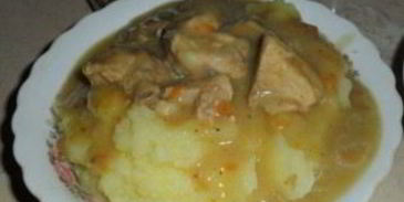 говядина с подливкой в мультиварке