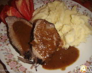 Говядина, тушеная в вине по-пьемонтски