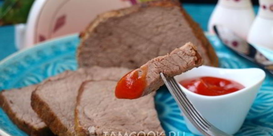Рецепт говядины, запеченной в духовке куском