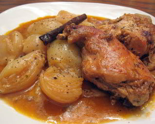 Кролик, тушенный в духовке