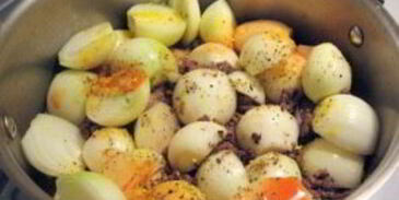 кролик, тушенный в духовке