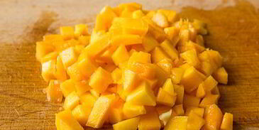 куриное филе с манговым чатни