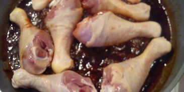 куриные ножки в кисло-сладком соусе