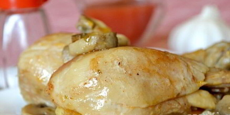 Рецепт куриных ножек, запеченных в мультиварке