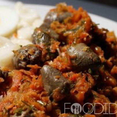 Куриные сердечки в мультиварке