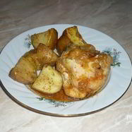 Рецепт Курицы с апельсином и луком