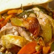 Рецепт Курицы с травами и овощами