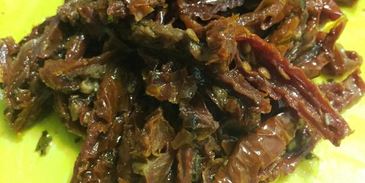 курица в кокосовом молоке с вялеными томатами