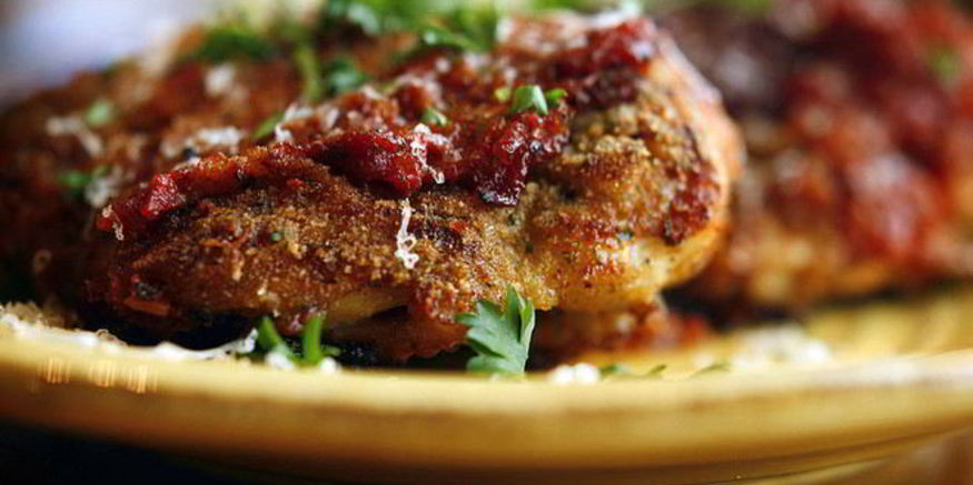 Рецепт курицу кусочками в духовке