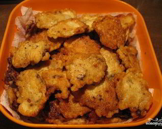 Отбивные из куриных сердечек
