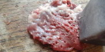 отбивные из куриных сердечек