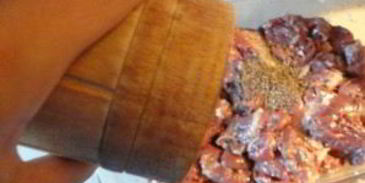 отбивные из куриных сердечек