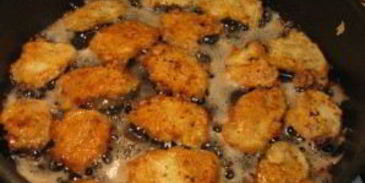 отбивные из куриных сердечек