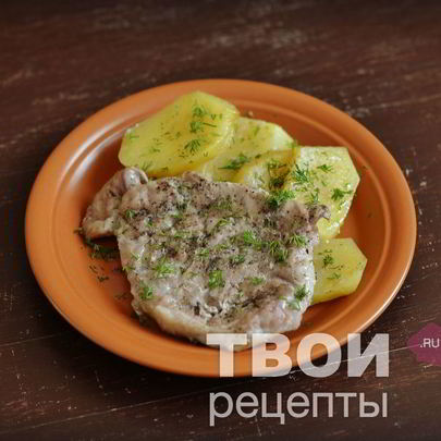 Свинина в фольге