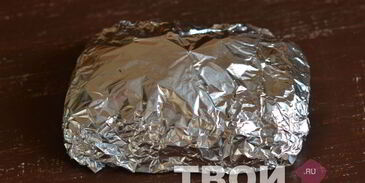 свинина в фольге