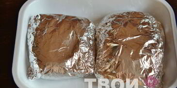 свинина в фольге