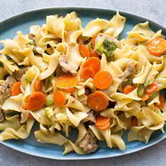 Рецепт Свинины в соусе с лапшой