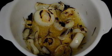 свиные отбивные с луком