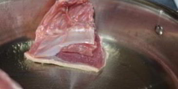 утка с черносливом