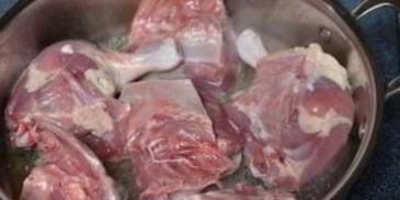 утка с черносливом