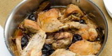 утка с черносливом