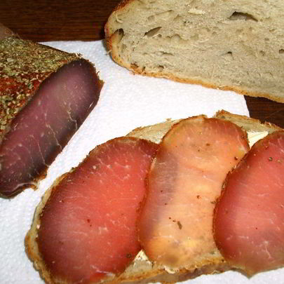 Вяленая свинина со специями