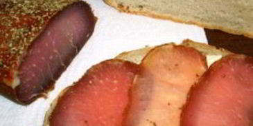 вяленая свинина со специями