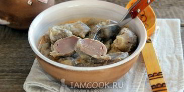 желудки индейки в мультиварке