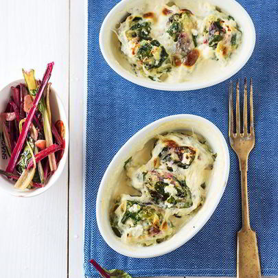 Ньокки с мангольдом